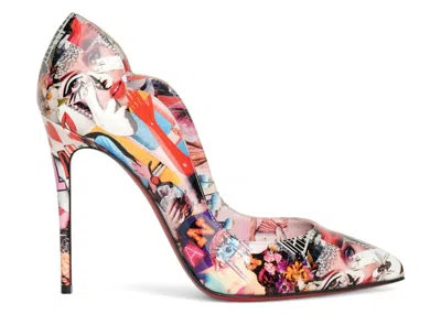 Pre-owned Christian Louboutin Hot Chick 100 Pumps (women's) Sneakers In Lin