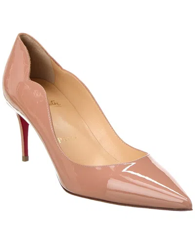 Christian Louboutin Hot Chick 70 Patent Pump In Beige