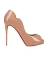 Christian Louboutin Hot Chick Alta 120mm Patent Pumps In Pink