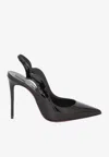Christian Louboutin Chic Pointed Leather Pumps With Stiletto Heel In Black