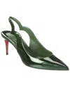 Christian Louboutin Hot Chick Sling 70 Patent Slingback Pump