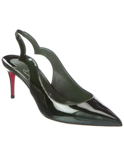 CHRISTIAN LOUBOUTIN CHRISTIAN LOUBOUTIN HOT CHICK SLING 70 PATENT SLINGBACK PUMP