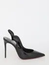Christian Louboutin Hot Chick Sling Pumps In Black