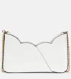 Christian Louboutin Hot Chick Small Patent Leather Clutch In White