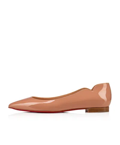 Christian Louboutin Womens Blush Hot Chickita Pointed-toe Patent-leather Pumps