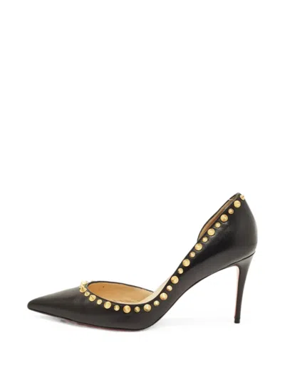 Pre-owned Christian Louboutin Irishell D'orsay Pumps In Black