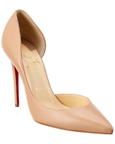 Christian Louboutin Iriza 100 Leather Pump In Pink