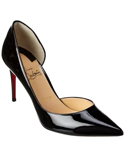 Christian Louboutin Iriza 80 Patent Pump In Black