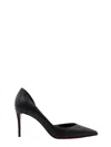 Christian Louboutin Iriza 85 Patent-leather Pumps In Black