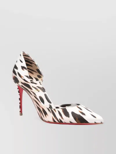 Christian Louboutin Iriza Leopard Print Calf Leather Pumps