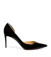 Christian Louboutin Iriza 85 Patent-leather Pumps In Black