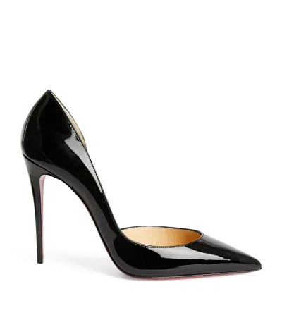 CHRISTIAN LOUBOUTIN IRIZA PATENT PUMPS 100
