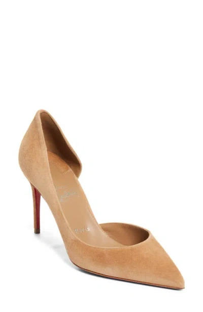 Christian Louboutin Iriza Pointed Toe Half D'orsay Pump