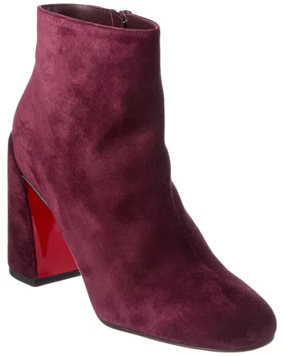 CHRISTIAN LOUBOUTIN CHRISTIAN LOUBOUTIN JANE 85 SUEDE BOOTIE