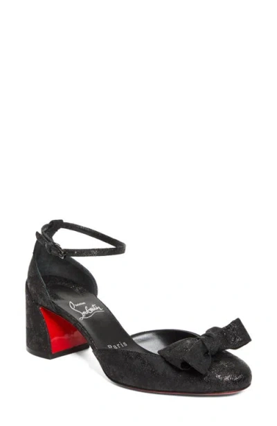 Christian Louboutin Jane Bow Pump In Black