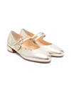 Christian Louboutin Jane Fille Ballet Flats In Gold
