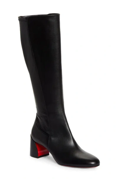 Christian Louboutin Jane Knee High Boot In Black