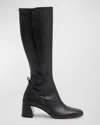 Christian Louboutin Jane Knee High Boot In Black