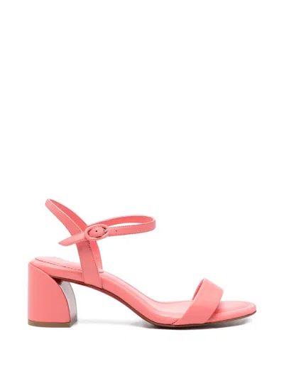 Christian Louboutin Jane Leather Sandals In Animal Print