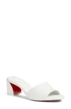 Christian Louboutin Jane Slide Sandal In White