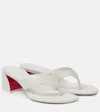 Christian Louboutin Janetonga 55mm Leather Thong Sandals