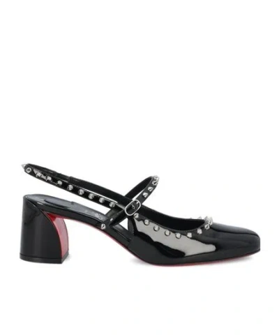 CHRISTIAN LOUBOUTIN CHRISTIAN LOUBOUTIN JANISPIKES SLINGBACK PUMPS