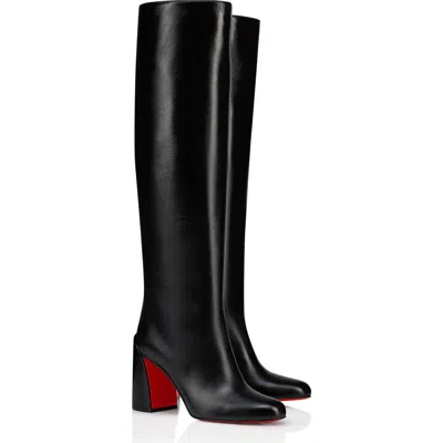 Christian Louboutin Janitta Knee High Boot In Black