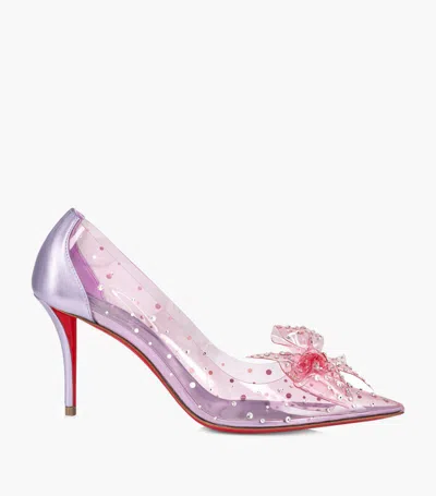 Christian Louboutin Jelly Strass Crystal Pumps 80 In Multi