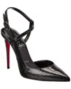 Christian Louboutin Jenlove 100 Leather Pump In Black