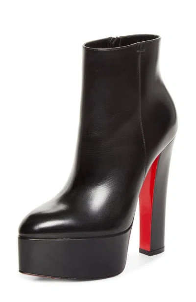 Christian Louboutin Jenna Platform Bootie In Black