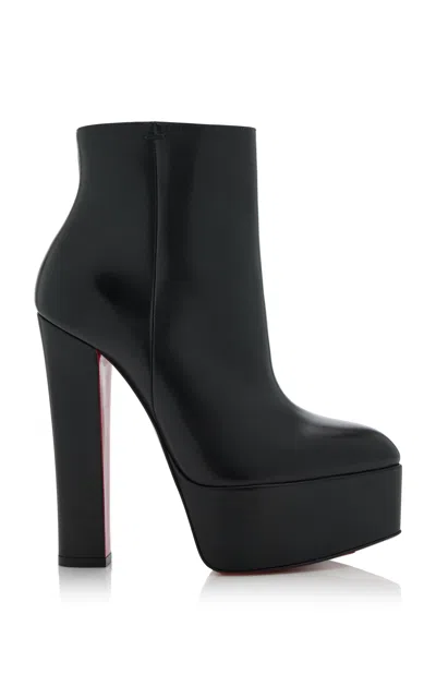 Christian Louboutin Jennna 150mm Calfskin Boots In Black