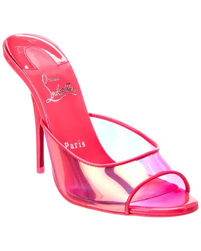 Christian Louboutin Just Arch 100 Patent Sandal In Purple