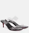 Christian Louboutin Just Nothing Clear Red Sole Slide Sandals