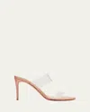 Christian Louboutin Beige Just Nothing 85 Sandals In Pk1a Nude
