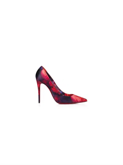 Christian Louboutin Kate 100 Crepe Satin Pumps