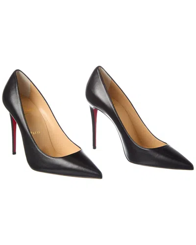 Christian Louboutin Kate 100 Leather Pump In Black