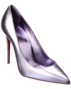 Christian Louboutin Gray 100mm Pumps For Women From Designer At Ss24 Collection In Purple
