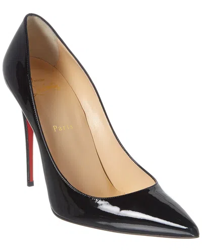 Christian Louboutin Kate 100 Patent Pump In Black