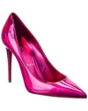 Christian Louboutin Woman Pumps Magenta Size 8 Leather In Pink