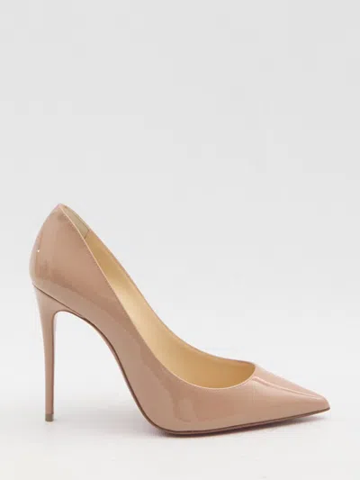 Christian Louboutin Women Kate 100 Patent Leather Decollete In Multi