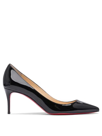 Christian Louboutin Kate 70 Patent Heeled Shoes Black In Multi