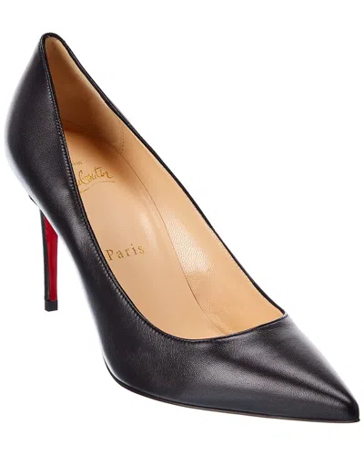 Christian Louboutin Kate 85 Leather Pump In Black