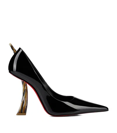 Christian Louboutin Kate Clawmax Patent Leather Pumps 100 In Black