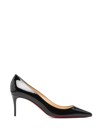 Pre-owned Christian Louboutin Kate Leather Pumps In Black