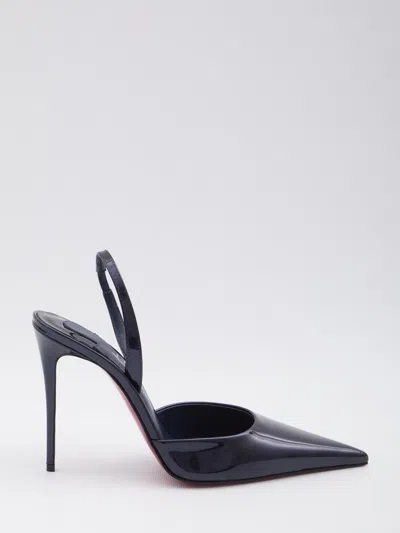 Christian Louboutin Kate Max O Sling Slingback Pumps In Blue