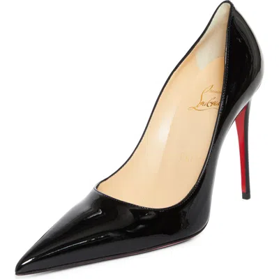 Christian Louboutin Kate Max Patent Pump In Black