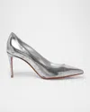 Christian Louboutin Kate 85 Sandals In Silver
