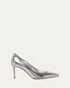 Christian Louboutin Kate 85 Sandals In Silver