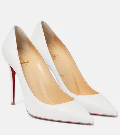Christian Louboutin Kate Nappa Pumps In White