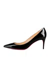 Christian Louboutin Iriza 85 Patent-leather Pumps In Black
